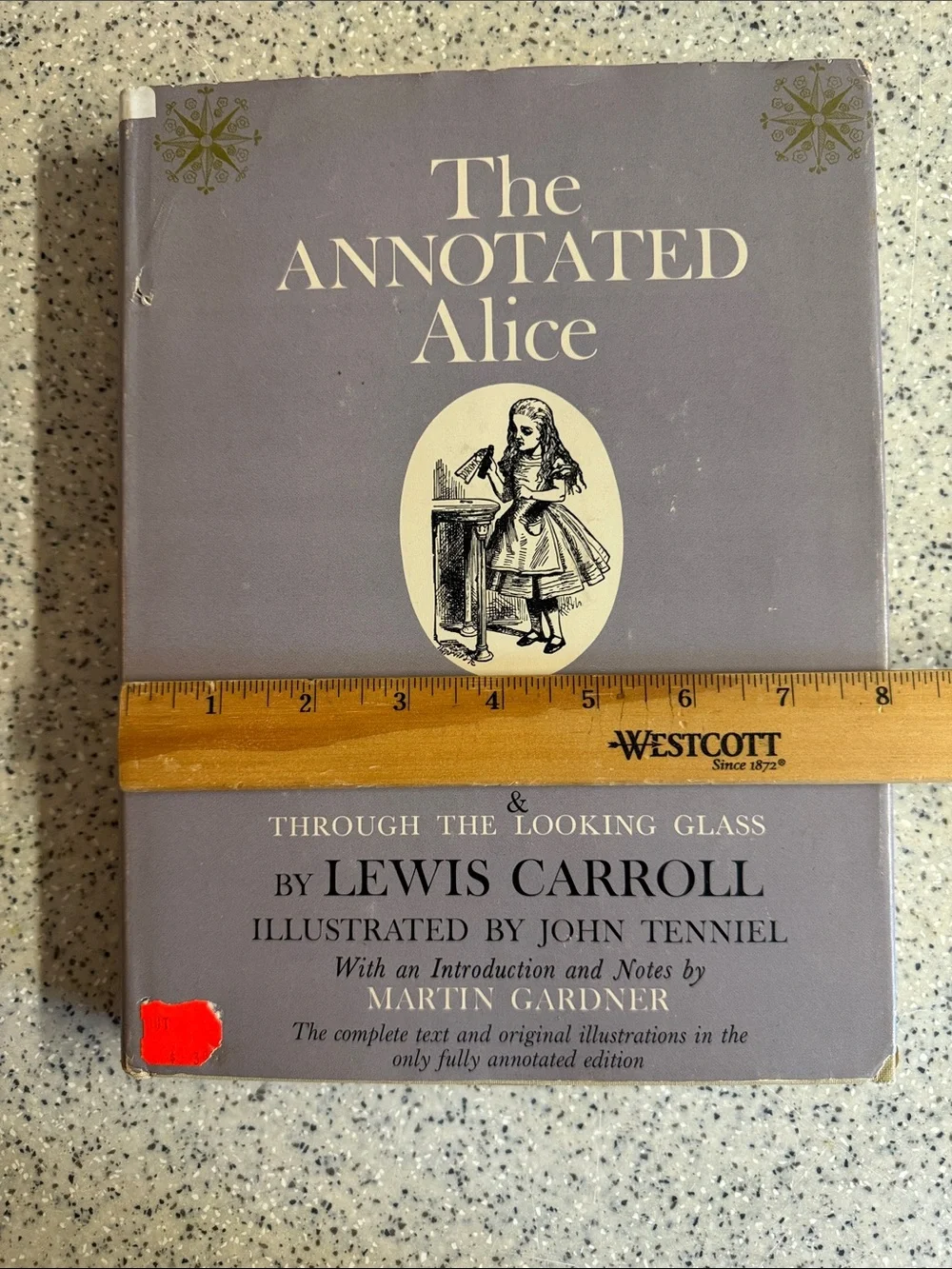 1960 Vintage The Annotated Alice by Lewis Carroll With Amazing Illustrations